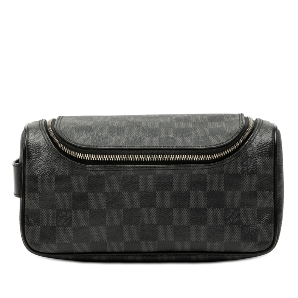 Pre-Loved Louis Vuitton Damier Graphite Toiletry Pouch - Picture 1 of 7